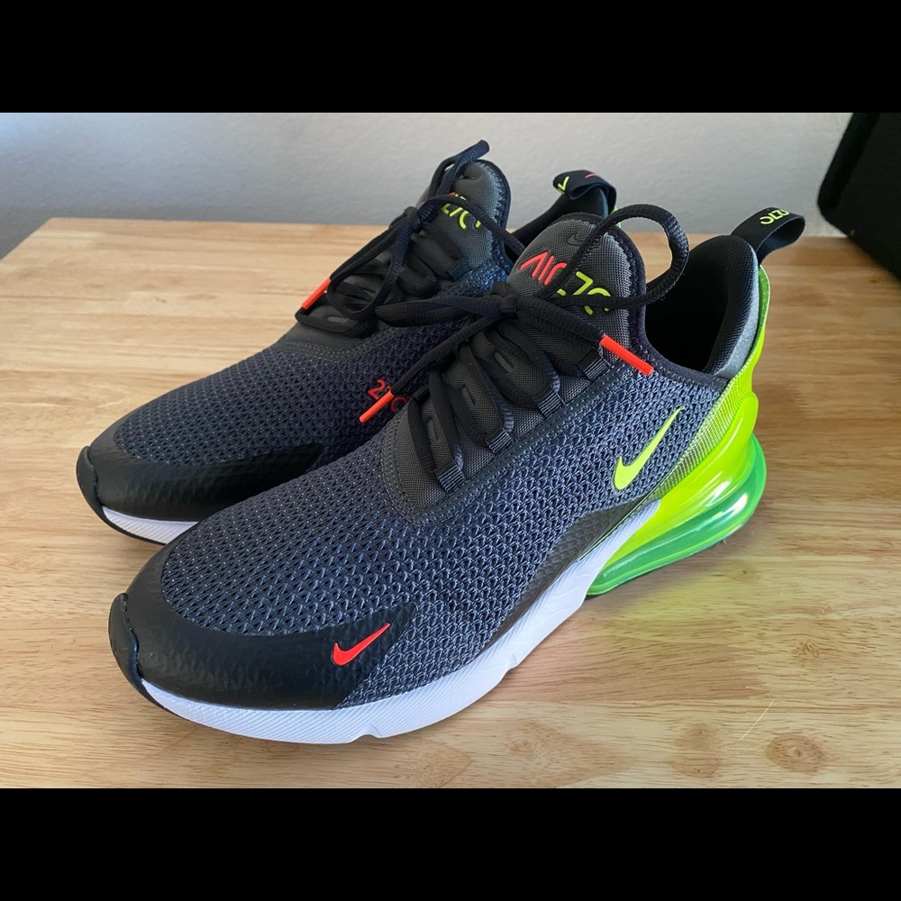 Nike Air Max 270 “Neon Collection” Men's Size 10.5